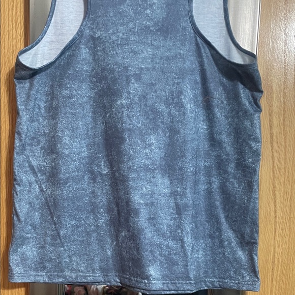 Women's Blue Graphic Tank Top - I'm Not Responsible For What My Face Does When.. - Picture 7 of 9